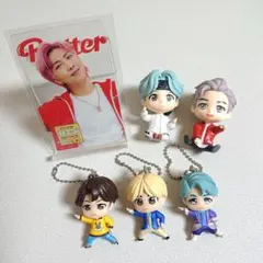 BTS TinyTAN タイニータン キーホルダー フィギュア カード 6点
