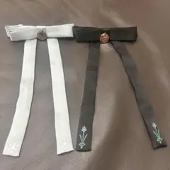 しまむら ちはる アナ エルサ ディズニー バレッタ リボン アクセサリー