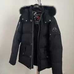 Moose Knuckles ブラックダウンジャケット サイズ Lのサムネイル