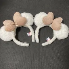 ディズニー カチューシャ 40周年 ボア　モコモコ　B013