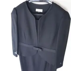 クロエ chloe ブラックフォーマル ワンピース 喪服 礼服 夏 11AR