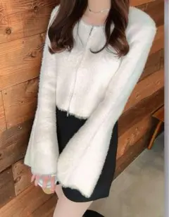 GRL 新品未使用 ！タグ付きkz442 フェザーニット