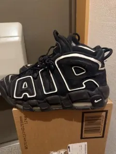 NIKE AIR MORE UPTEMPO ブラック スニーカー