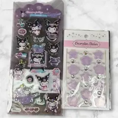 【新品正規品】Kuromi ドロップジェリーシール クロミ