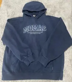 古着　ネイビー パーカー Lサイズ