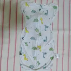 スワドル　М　おくるみ　ベビー服　恐竜　赤ちゃん