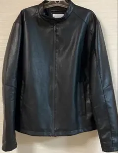 ZARA シングルライダースジャケット XL