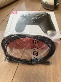 NintendoSwitchプロコン充電用ケーブル