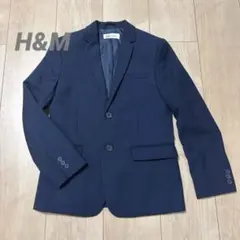 H&M フォーマル ジャケットネイビー130cm 男の子 卒業式入学式