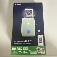 《新品・未使用》instax mini link3 グリーン　フィルム付