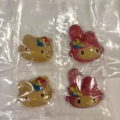 サンリオ　ミニチュアおめんコレクション ビーチバージョン　キティ　マイメロディ