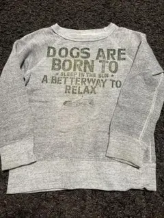 値下げ　 denim dungaree トレーナー 120 スヌーピーコラボ