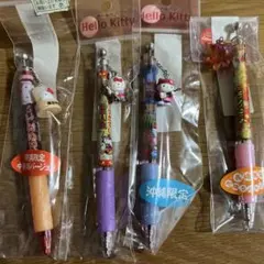 ハローキティボールペン　地域限定4本セット③