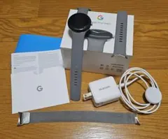 のりのり様専用GooglePixelWatch本体、バンド、アダプター3点セット