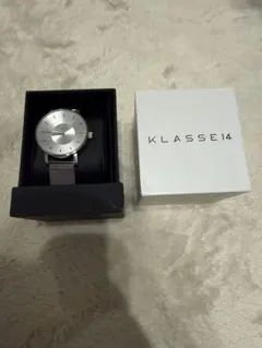 KLASSE14 腕時計 本体 シルバー メッシュベルト 付属品すべてのサムネイル