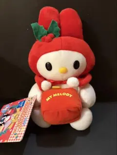 サンリオ マイメロディ プライズ ぬいぐるみ ベロア調 2000年製 - メルカリ