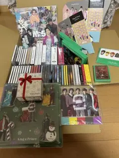 King & Prince CDまとめ売り&セブンイレブンオーナメント7点付き