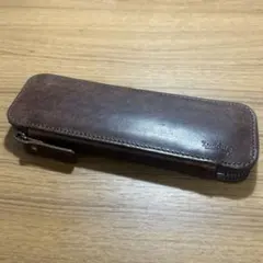 Ludlite レザー デニム ペンケース