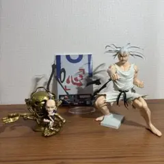 ハンターハンター　ネテロ　デスクトップ　プライズ　フィギュア　2体セット　良品