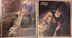 プロセカ　ミニ色紙　青柳冬弥　39b　特訓前　特訓後