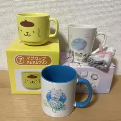 キャラクターマグカップ　3点