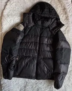 デニム＆サプライラルフローレン　異素材ダウンジャケットS 超美品　ミリタリー