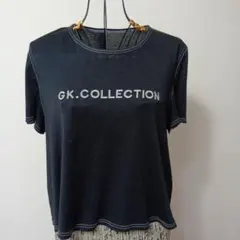 GK.COLLECTION 半袖Tシャツ ブラックのサムネイル