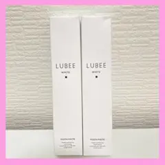 【新品未開封】ルビーホワイト【歯磨き粉】ホワイト二ング LUBEE WHITE