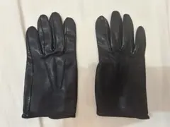 美品】デンツ ディアスキン グローブ ウールライニング レッド レザー