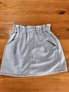 PINK LATTE 　ライトブルースカート　１５０㎝