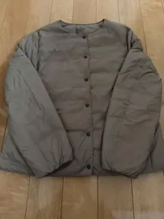 無印良品　レディース　軽量ダウンノーカラージャケット