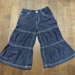 ガウチョデニムパンツ 130cm 子供服