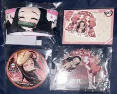 鬼滅の刃　竈門禰豆子　アクリルスタンド　誕生日　誕生祭　スリーブ　ステッカー