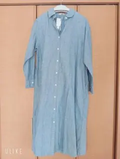 ユニクロロングシャツワンピース