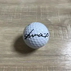 女子プロゴルフ 松原柊亜プロ　JLPGA 直筆サインゴルフボールのサムネイル