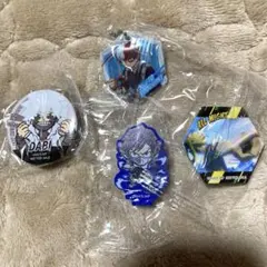 【新品未開封】ヒロアカ ヒーローアカデミア 缶バッジ・キーホルダー等 4点セット