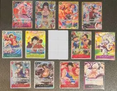 モンキー・D・ルフィ　SEC SR まとめ売り セブンイレブン プロモ