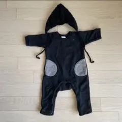 Gvocare ロンパース ボンネットセット ブラック