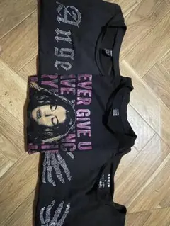 SHEIN 半袖Tシャツ 3枚セット ラインストーン装飾