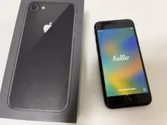 iPhone8 ブラック　本体　SIMフリー