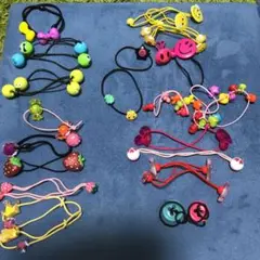 女の子　キャラクター　ヘアゴム　ヘアピン　リボンまとめ売り