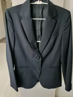 スーツ　ブラック　上下セット　ジャケット　スカート