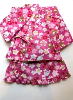 サンリオ　シュガーバニーズ♡　浴衣 甚平 女の子　110のサムネイル