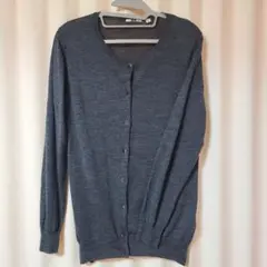 UNIQLO エクストラファインメリノクルーネックカーディガン 長袖　XL