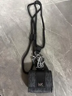 MICHAEL KORS ブラック イヤホンケース　AirPodsケース