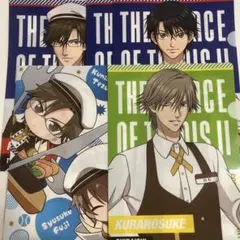 越前リョーマ 手塚国光 不二周助 白石蔵ノ介 ココス クリアファイル