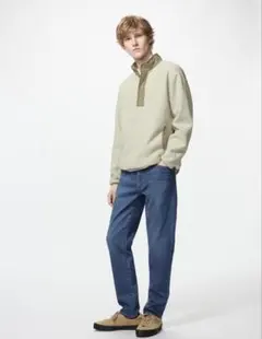 UNIQLO EZYジーンズ　股下63cm ミシン仕上げ