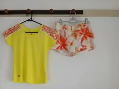 New Balance & kitson ゲームシャツ＆ショートパンツ Sサイズ