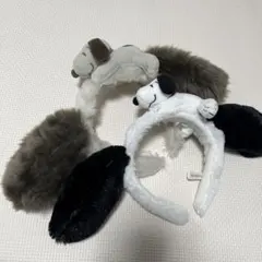 2個セット　スヌーピー　カチューシャ