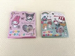 シールまとめ売り おはじきシールフレーク マイメロディ クロミ サンリオ